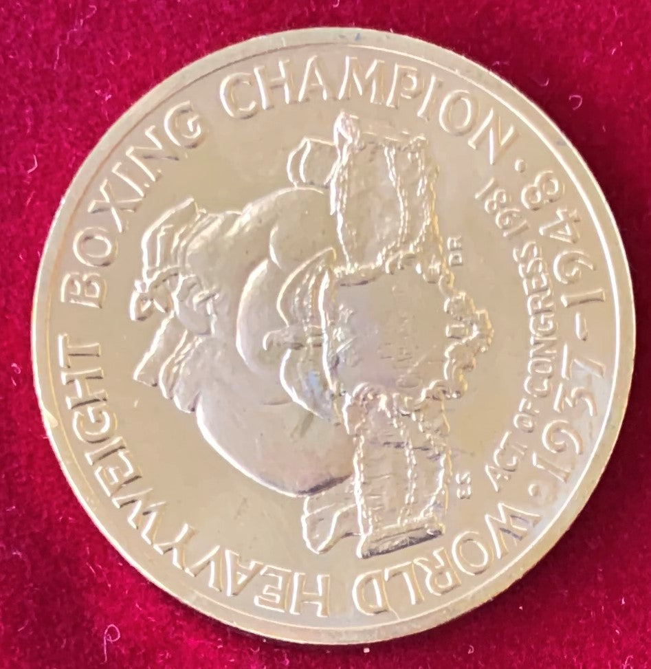 LOUIS, JOE ORIGINAL SOUVENIR COIN (AS WORLD HEAVYWEIGHT CHAMPION) – JO  Sports Inc.