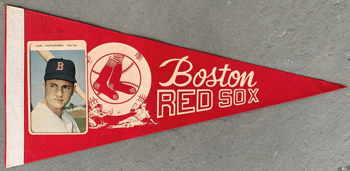 Sold at Auction: Vintage Red Sox mini felt pennant (great condition)