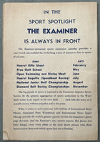 1947 DIAMOND BELT AMATEUR CHAMPIONSHIPS PROGRAM (JOHNNY TURNER, CLARENCE HENRY, DANNY NARDICO)