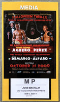 AGBEKO, JOSEPH "KING KONG"-YONNHY PEREZ PRESS CREDENTIAL (2009)