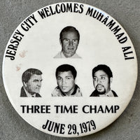 ALI, MUHAMMAD VINTAGE PIN (1979)