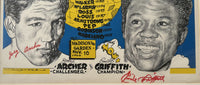 GRIFFITH, EMILE-JOEY ARCHER II SIGNED PRESS KIT (1967-SIGNED BY BOTH)