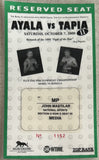 TAPIA, JOHNNY-PAULIE AYALA II PRESS CREDENTIAL (2000)