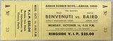 BENVENUTI, NINO-DOYLE BAIRD ON SITE FULL TICKET (1968)