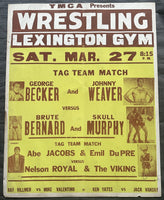 BERNARD, BRUTE & SKULL MURPHY VS JOHNNY WEAVER AND GEORGE BECKER (1970)