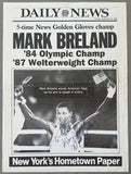 BRELAND, MARK SIGNED LARGE FORMAT PHOTO