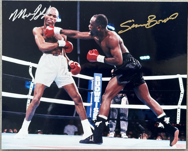 BROWN, SIMON & MAURICE BLOCKER SIGNED PHOTO