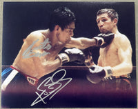 DURAN, ROBERTO & KEN BUCHANAN SIGNED PHOTO (1972)