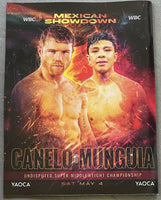 ALVAREZ, CANELO-JAIME MUNGUIA OFFICIAL PROGRAM (2024)