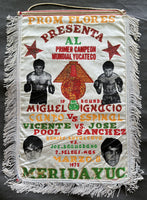 CANTO, MIGUEL-IGNACIO ESPINAL SOUVENIR BANNER (1975)