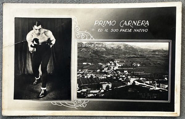 CARNERA, PRIMO ITALIAN POSTCARD (1949)