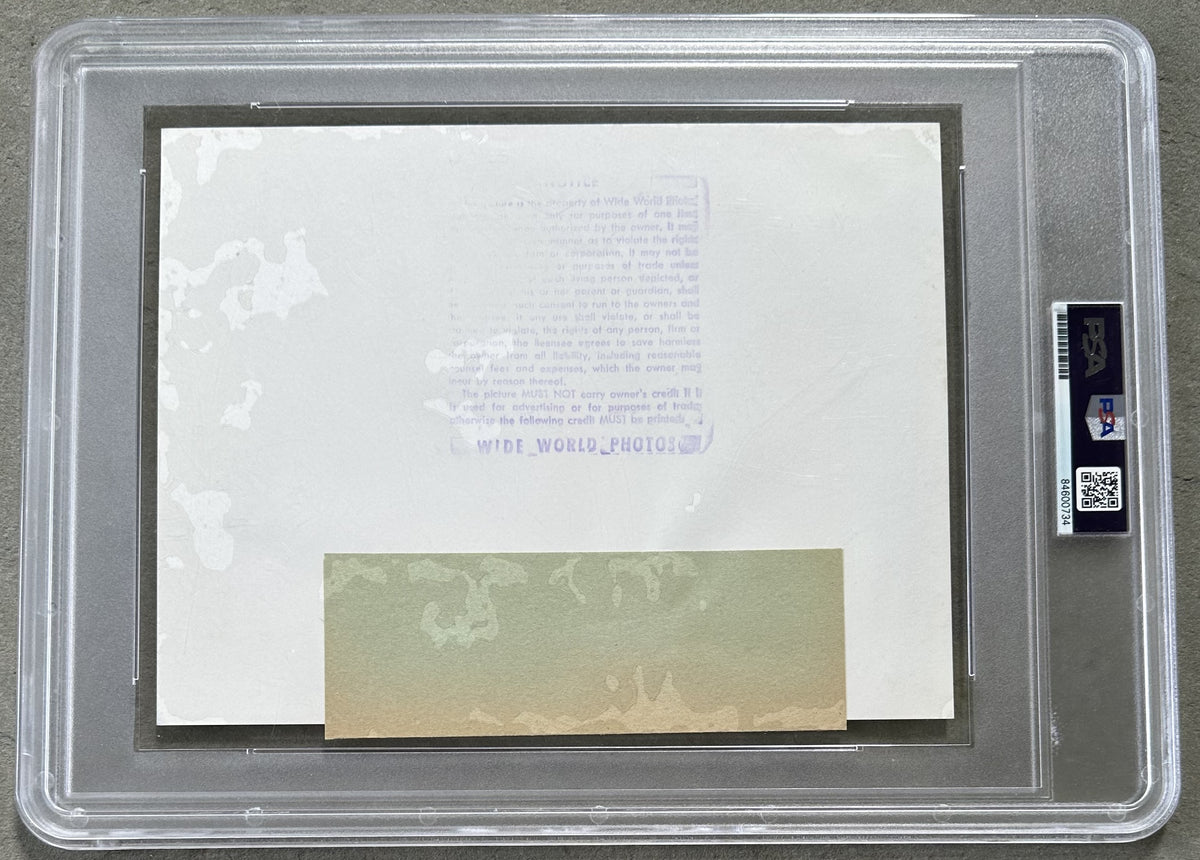 CLAY, CASSIUS ORIGINAL TYPE 1 PHOTOGRAPH (1960 OLYMPICS-PSA/DNA) – JO ...