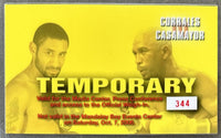 CORRALES, DIEGO-JOEL CASAMAYOR TEMPORARY CREDENTIAL (2006)