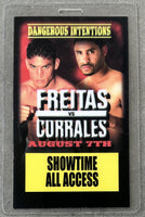 CORRALES, DIEGO-ACELINO FREITAS SHOWTIME ALL ACCESS CREDENTIAL (2004)