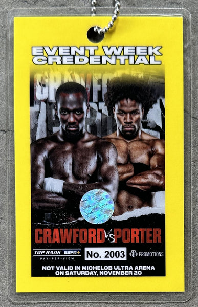 CRAWFORD, TERENCE-SHAWN PORTER CREDENTIAL (2021)