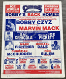 CZYZ, BOBBY-MARVIN MACK ON SITE POSTER (1984)