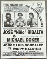 DOKES, MICHAEL-JOSE RIBALTA ON SITE POSTER (1992)