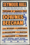 DOWNES, TERRY-JIMMY BEECHAM ON SITE POSTER (1963)