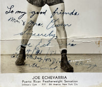 ECHEVARRIA, JOE SIGNED PHOTO