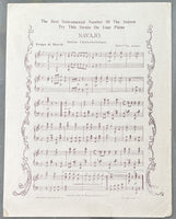 FITZSIMMONS, ROBERT ORIGINAL "YOU'RE ALL RIGHT, EDDIE" SHEET MUSIC (1904)