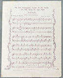 FITZSIMMONS, ROBERT ORIGINAL "YOU'RE ALL RIGHT, EDDIE" SHEET MUSIC (1904)