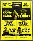 FRANK, SCOTT-RON STANDER & ROCKY LOCKRIDGE-SAMMY GOSS ON SITE POSTER (1980)