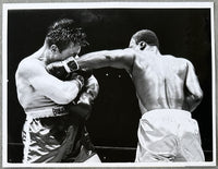 FRAZIER, JOE-GEORGE CHUVALO WIRE PHOTO (1967-TYPE 1)