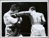 FRAZIER, JOE-GEORGE CHUVALO WIRE PHOTO (1967-TYPE 1)