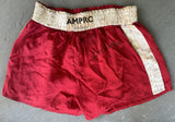 FULLMER, GENE SIGNED FIGHT WORN TRUNKS (1963-FINAL FIGHT)