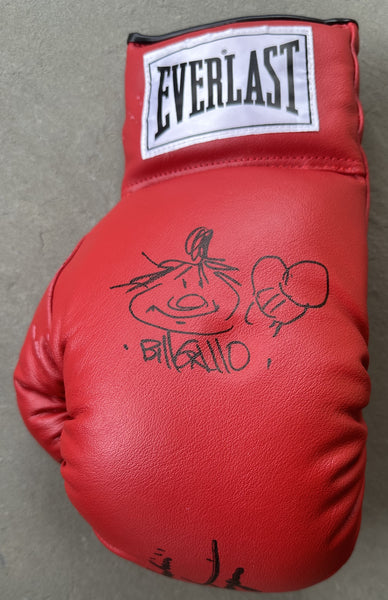 GALLO, BILL & JOE FRAZIER SIGNED BOXING GLOVE