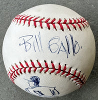 GALLO, BILL SIGNED BASEBALL WITH TED WILLIAMS ARTWORK