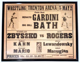 GARDINI, RENATO-BIG BILL BATH  & STANISLAW ZBYSZKO-JACK ROGERS ON SITE POSTER (1930)