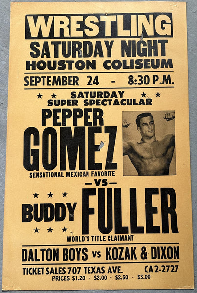 GOMEZ, PEPPER-BUDDY FULLER ON SITE POSTER (1966)