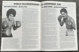 SANCHEZ, SALVADOR-WILFREDO GOMEZ OFFICIAL PROGRAM (1981)