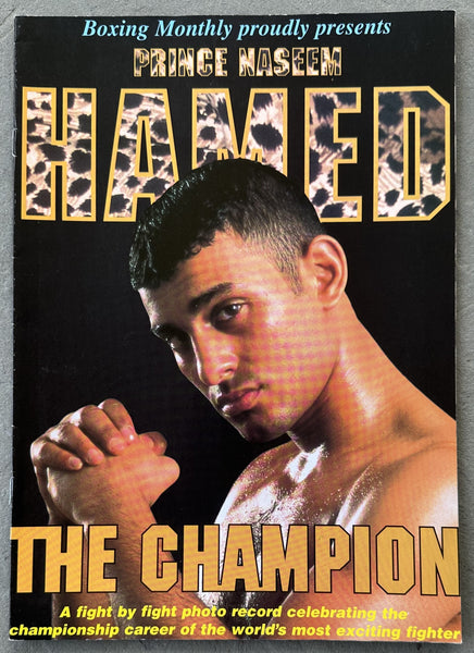 HAMED, PRINCE NASEEM THE CHAMPION MAGAZINE BY BOXING MONTHLY