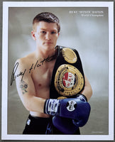 HATTON, RICKY SIGNED PHOTO