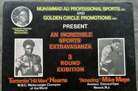 HEARNS, THOMAS "HITMAN" EXHIBITION POSTER (1981)