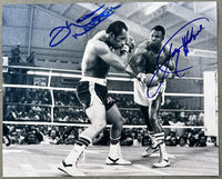 HOLMES, LARRY & KEN NORTON SIGNED PHOTOGRAPH