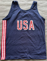 HOLYFIELD, EVANDER OLYMPIC BOXING SHIRT (1984-LOA HOLYFIELD NEPHEW)