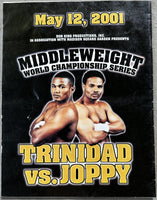 HOPKINS, BERNARD-KEITH HOLMES & FELIX TRINIDAD-WILLIAM JOPPY OFFICIAL PROGRAM (2001)