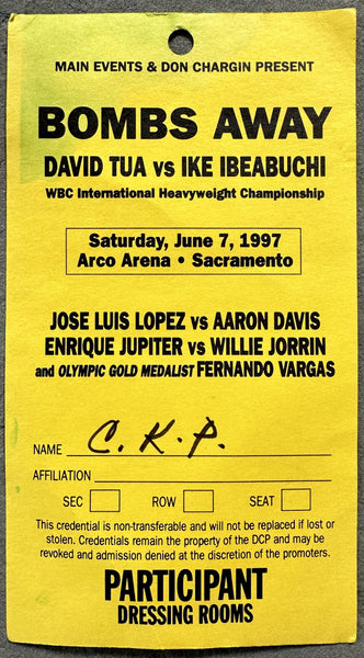 IBEABUCHI, IKE-DAVID TUA PARTICIPANT CREDENTIAL (1997)