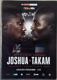 JOSHUA, ANTHONY-CARLOS TAKAM OFFICIAL PROGRAM (2017)