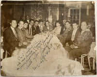 LAMOTTA, JAKE & ROCKY GRAZIANO ANTIQUE PHOTO (1947)