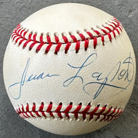 LA PORTE, JUAN SIGNED BASEBALL