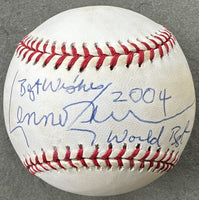 LEWIS, LENNOX SIGNED BASEBALL