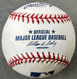 LEWIS, LENNOX SIGNED BASEBALL