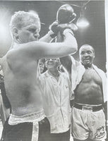 LISTON, SONNY FIGHT WORN TRUNKS (1966-GERHARD ZECH FIGHT)