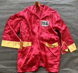 LOCKRIDGE, ROCKY FIGHT WORN ROBE