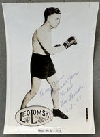 LOMSKI, LEO SIGNED PHOTO