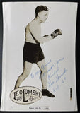 LOMSKI, LEO SIGNED PHOTO